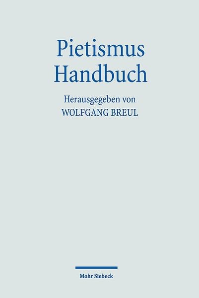 Produktbild: Pietismus Handbuch