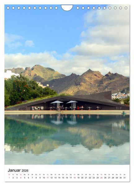 Produktbild: Teneriffa - Insel der Gl&uuml;ckseligen (Wandkalender 2026 DIN A4 hoch), CALVENDO Monatskalender