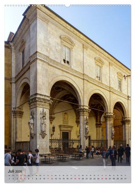 Produktbild: Siena - Die Toskana in Hochform (hochwertiger Premium Wandkalender 2026 DIN A2 hoch), Kunstdruck in Hochglanz