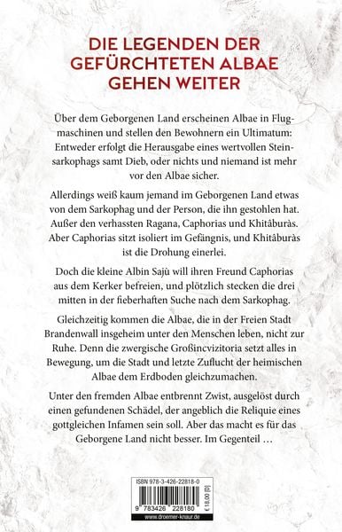 Produktbild: Die Legenden der Albae - Blutrote Himmel