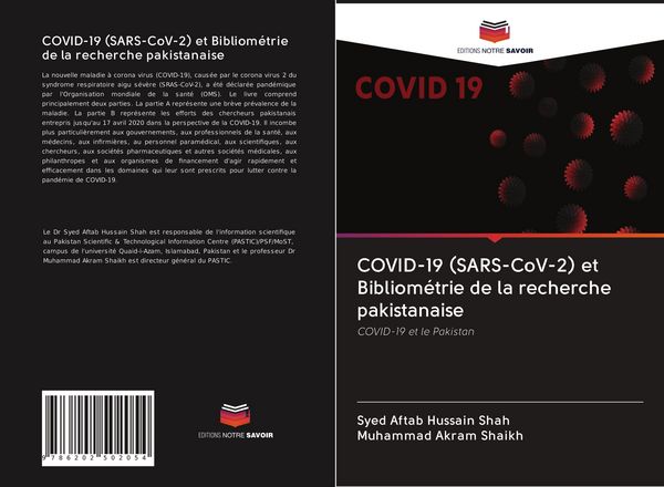 Produktbild: COVID-19 (SARS-CoV-2) et Bibliom&eacute;trie de la recherche pakistanaise