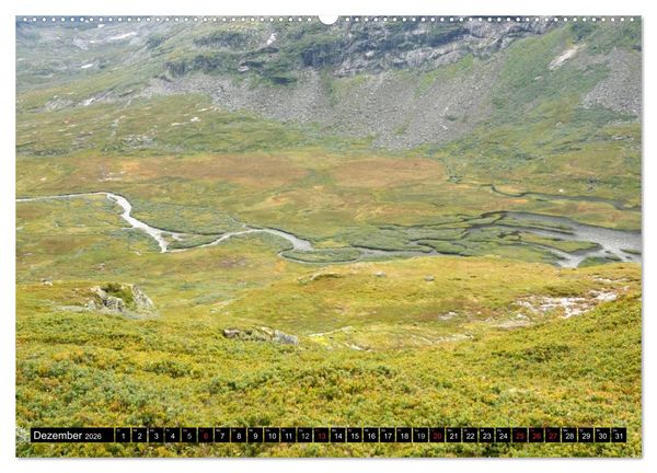 Produktbild: Streifzug durch Norwegens Hardangervidda (hochwertiger Premium Wandkalender 2026 DIN A2 quer), Kunstdruck in Hochglanz