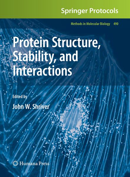 Produktbild: Protein Structure, Stability, and Interactions