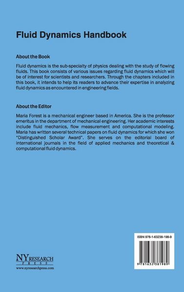 Produktbild: Fluid Dynamics Handbook