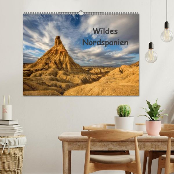 Produktbild: Wildes Nordspanien (Wandkalender 2026 DIN A2 quer), CALVENDO Monatskalender