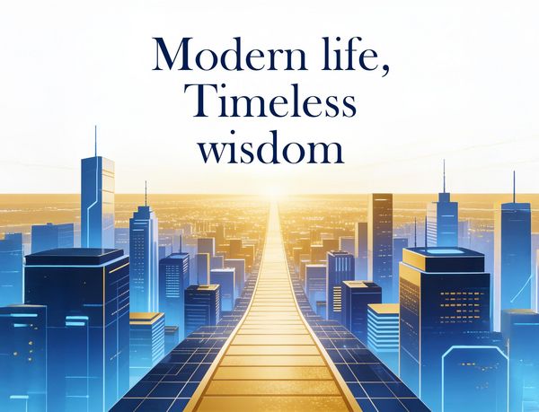 Produktbild: Modern Life, Timeless Wisdom