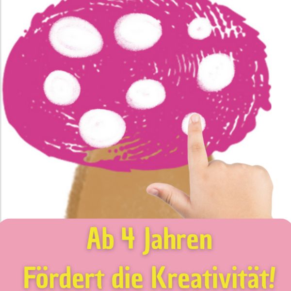 Produktbild: Fingerstempeln. Bastelblock Feenwelt