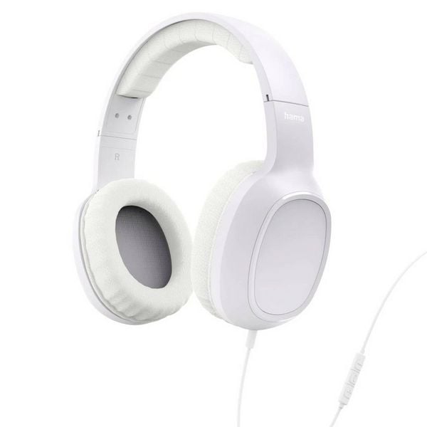 Produktbild: Hama Fun C On Ear Kopfh&ouml;rer kabelgebunden Wei&szlig;
