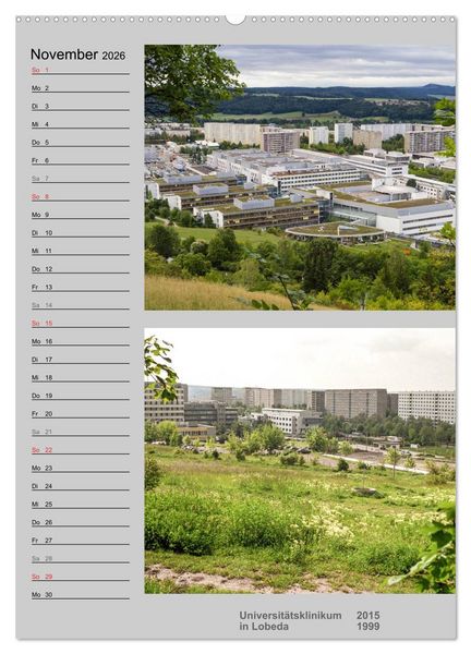Produktbild: Jena im Wandel (hochwertiger Premium Wandkalender 2026 DIN A2 hoch), Kunstdruck in Hochglanz