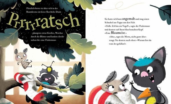 Produktbild: Die kleine Motte, die davon tr&auml;umte, anders zu sein