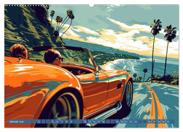 Produktbild: Speed Symphony (hochwertiger Premium Wandkalender 2026 DIN A2 quer), Kunstdruck in Hochglanz
