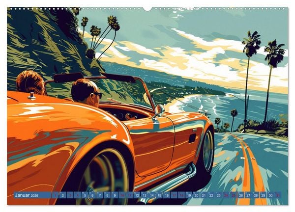 Produktbild: Speed Symphony (Wandkalender 2026 DIN A2 quer), CALVENDO Monatskalender