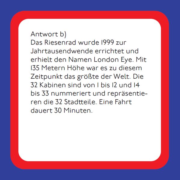 Produktbild: Das London-Quiz
