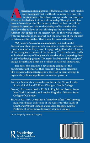 Produktbild: Hollywood's America