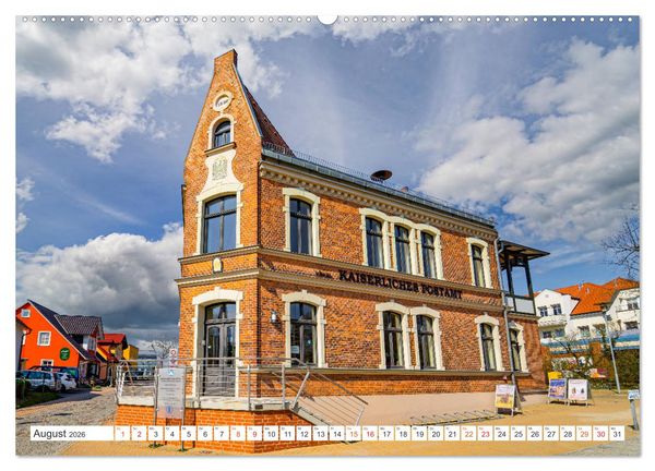 Produktbild: Wustrow Impressionen (hochwertiger Premium Wandkalender 2026 DIN A2 quer), Kunstdruck in Hochglanz