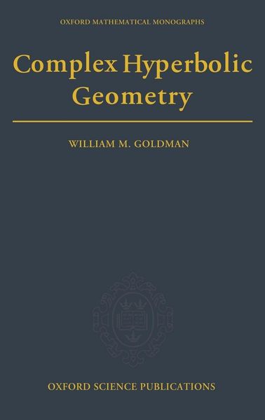 Produktbild: Complex Hyperbolic Geometry