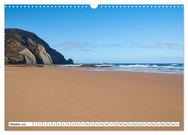 Produktbild: Algarve - Die wilde Westk&uuml;ste Costa Vicentina (Wandkalender 2026 DIN A3 quer), CALVENDO Monatskalender