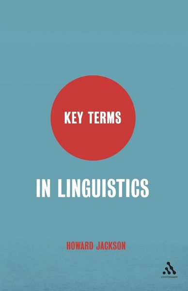 Produktbild: Key Terms in Linguistics