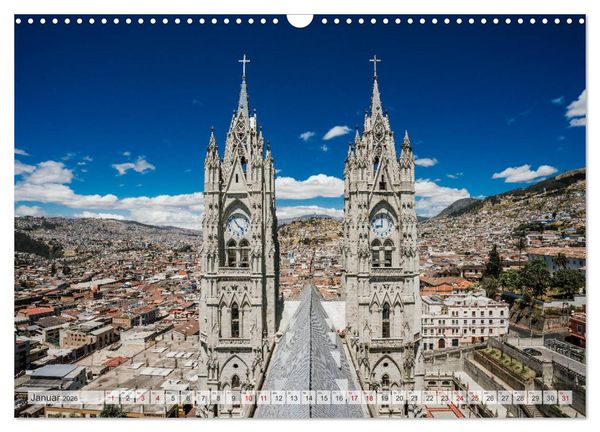 Produktbild: S&uuml;damerika - Von Quito nach Rio (Wandkalender 2026 DIN A3 quer), CALVENDO Monatskalender