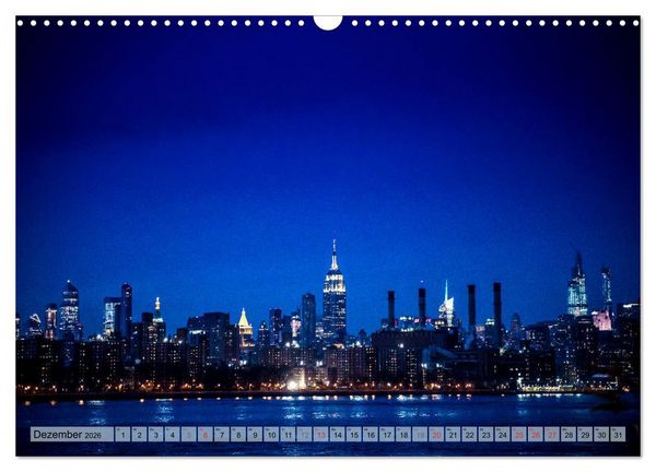 Produktbild: New York - Stadt der Wolkenkratzer (Wandkalender 2026 DIN A3 quer), CALVENDO Monatskalender