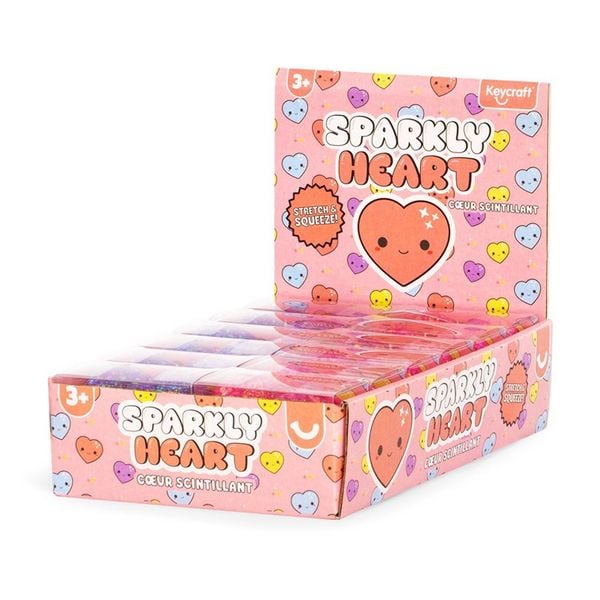 Produktbild: Sparkly Sugar Squishy Heart, Farbe nicht w&auml;hlbar