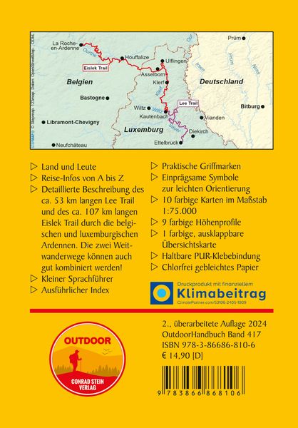 Produktbild: Luxemburg/Belgien: Lee Trail und Eislek Trail