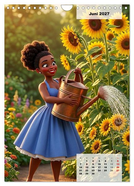 Produktbild: Mini-Girls (Wandkalender 2027 DIN A4 hoch), CALVENDO Monatskalender