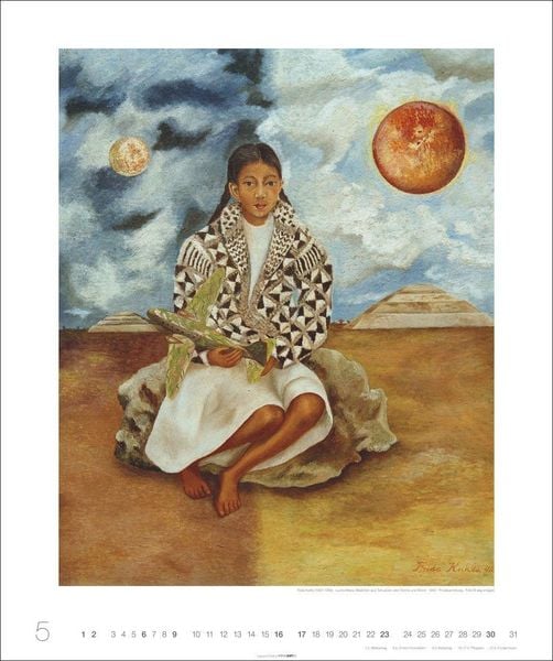 Produktbild: Frida Kahlo Edition Kalender 2027