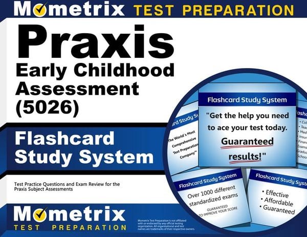 Produktbild: PRAXIS Early Childhood Assessment (5026) Flashcard Study System
