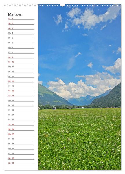 Produktbild: Auf dem Lechradweg - Zwischen Formarinsee und Landsberg am Lech (Wandkalender 2026 DIN A2 hoch), CALVENDO Monatskalender