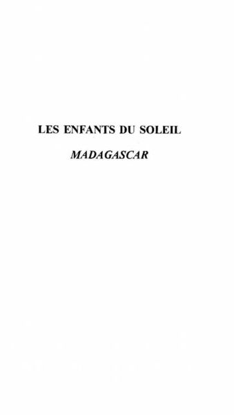 Produktbild: Enfants du soleil