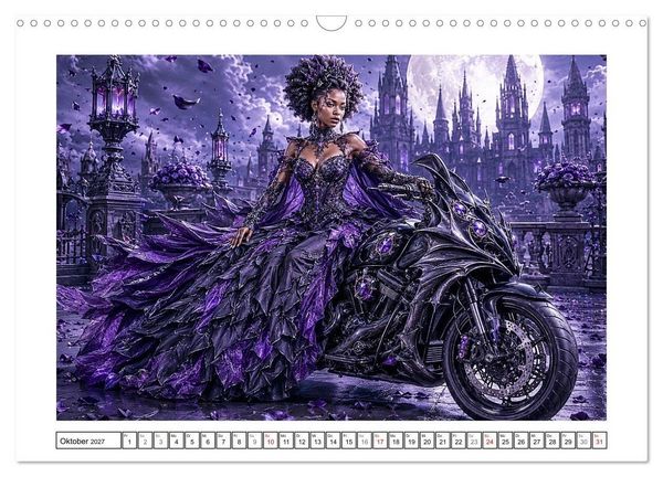 Produktbild: Nachtreiterinnen (Wandkalender 2027 DIN A3 quer), CALVENDO Monatskalender