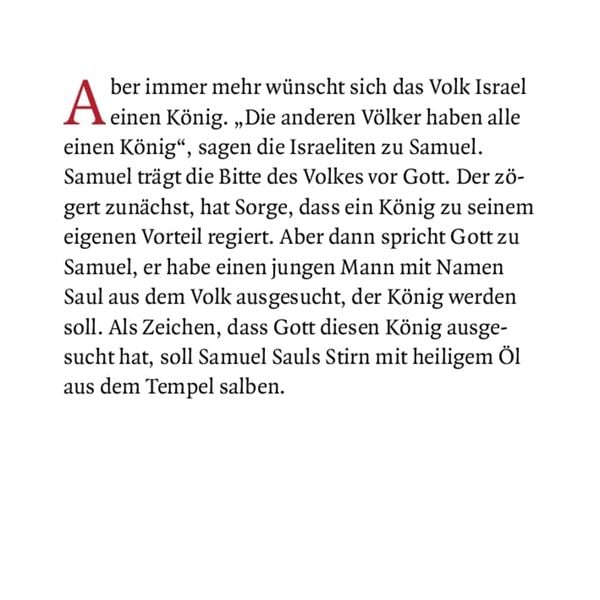 Produktbild: David wird K&ouml;nig. Mini-Bilderbuch