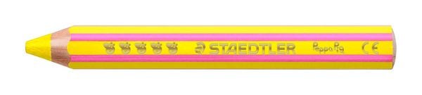 Produktbild: STAEDTLER Buntstift Noris junior Peppa Pig, 6er Set + Spitzer