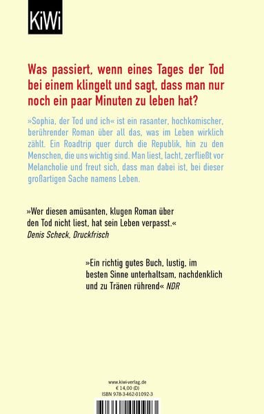 Produktbild: Sophia, der Tod und ich