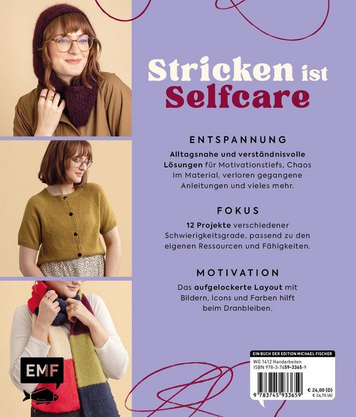 Produktbild: Mindful Knitting &ndash; Dein ADHS-Strickguide