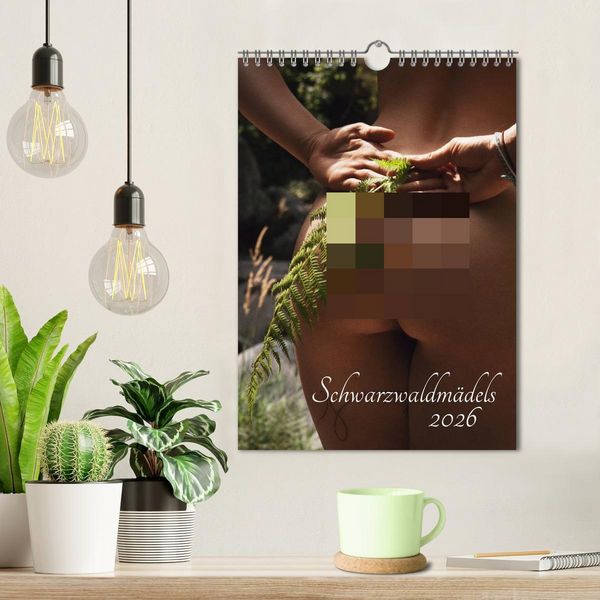 Produktbild: Schwarzwaldm&auml;dels (Wandkalender 2026 DIN A4 hoch), CALVENDO Monatskalender