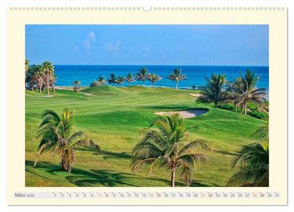 Produktbild: Golf - meine Leidenschaft (Wandkalender 2026 DIN A2 quer), CALVENDO Monatskalender