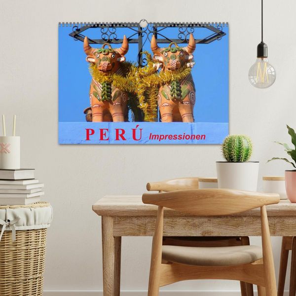 Produktbild: Per&uacute;. Impressionen (Wandkalender 2026 DIN A3 quer), CALVENDO Monatskalender