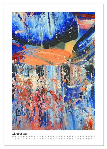 Produktbild: Bunte Tr&auml;ume - Abstrakte Kunst (Wandkalender 2026 DIN A4 hoch), CALVENDO Monatskalender