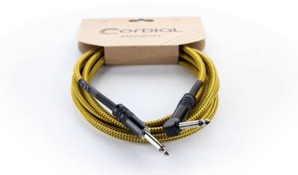 Produktbild: Cordial 14775 Klinke Instrumenten Anschlusskabel [1x Klinkenstecker 6.3mm (mono) - 1x Klinkenstecker 6.3mm (mono)] 1.50m Schwarz