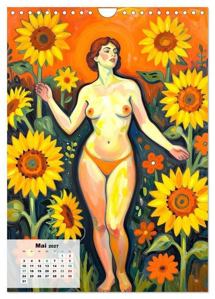 Produktbild: Entbl&ouml;&szlig;te Epochen &ndash; Expressionismus (Wandkalender 2027 DIN A4 hoch), CALVENDO Monatskalender