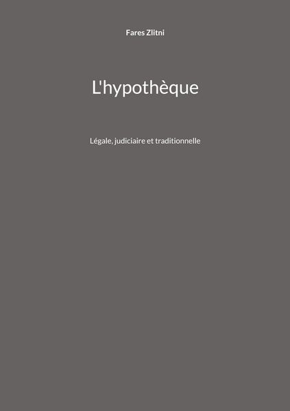 Produktbild: L'hypoth&egrave;que