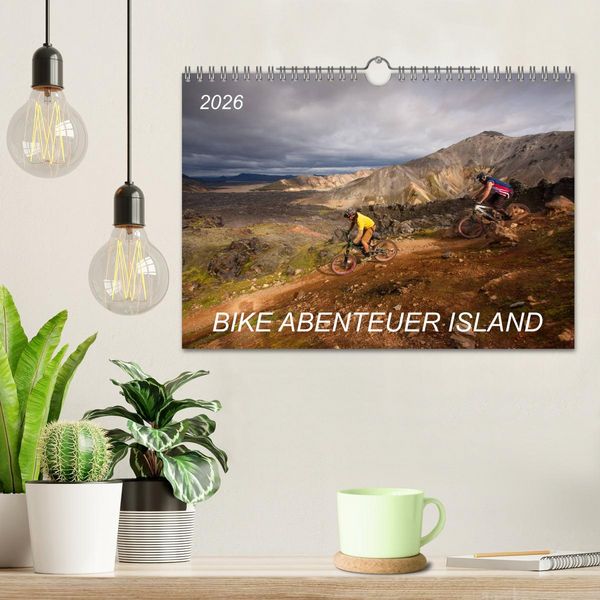 Produktbild: Bike Abenteuer Island (Wandkalender 2026 DIN A4 quer), CALVENDO Monatskalender