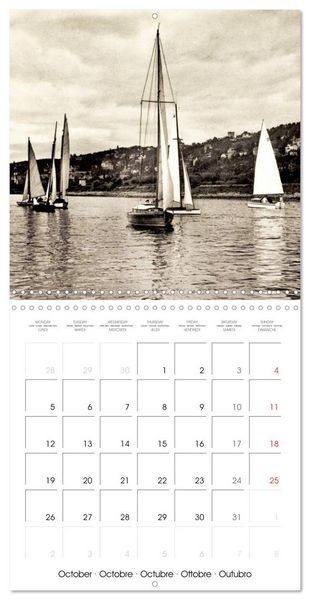 Produktbild: Souvenirs de Dresde : Cartes postales historiques de la ville (Calendrier mural carr&eacute; 2026 30x30 cm) Calendrier double avec une page pour vos prises de notes