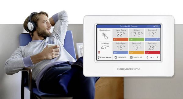 Produktbild: Honeywell Home Heizk&ouml;rperthermostat-Set Honeywell evohome EVO-APARTMENT-PLUS