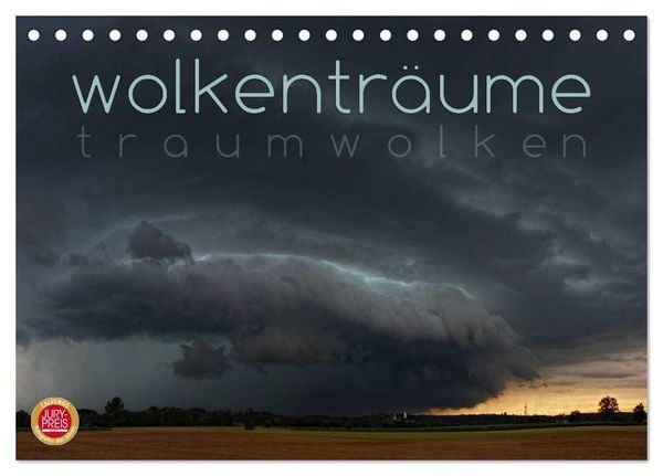 Produktbild: Wolkentr&auml;ume - Traumwolken (Tischkalender 2026 DIN A5 quer), CALVENDO Monatskalender