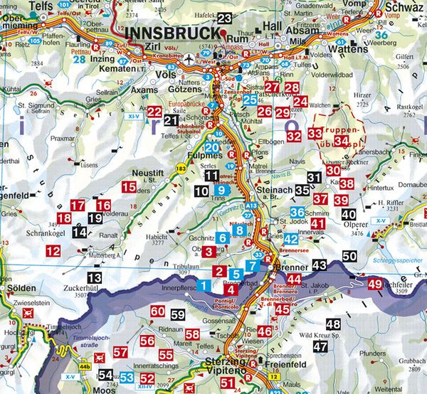 Produktbild: ROTHER Skitourenf&uuml;hrer Brenner-Region