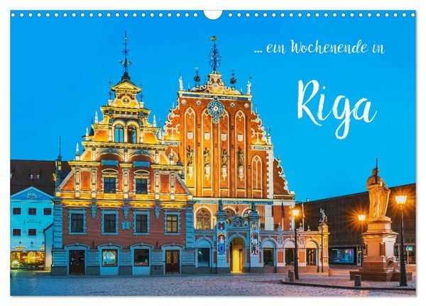 Produktbild: Ein Wochenende in Riga (Wandkalender 2026 DIN A3 quer), CALVENDO Monatskalender