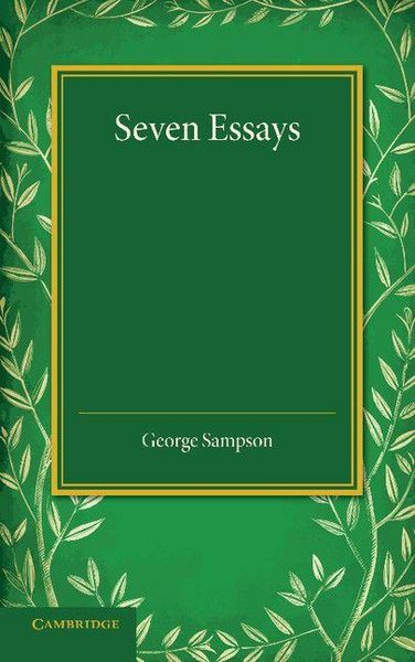 Produktbild: Seven Essays